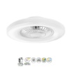Immagine di Ventilatore Soffitto Bianco Con Luce Regolabile Telecomando Speaker Garbin Intec