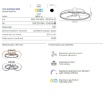 Immagine di Plafoniera con Ventilatore Soffitto Luce Led Telecomando Magnus Bianco Intec