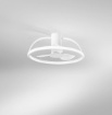 Immagine di Plafoniera da Soffitto Con Ventilatore Hadley Bianco Led CCT Telecomando Intec