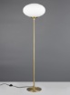 Immagine di Piantana Ottone Con Boccia Vetro Bianco Fomento Trio