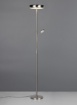Immagine di Piantana Palermo Nichel 183 cm Luce Regolabile Telecomando Trio