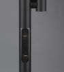 Immagine di Piantana Nera Specter 178cm 2 Luci Led Dimmerabile Trio