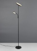 Immagine di Piantana Nera Specter 178cm 2 Luci Led Dimmerabile Trio