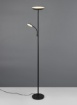 Immagine di Piantana Nera Specter 178cm 2 Luci Led Dimmerabile Trio