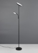 Immagine di Piantana Nera Specter 178cm 2 Luci Led Dimmerabile Trio