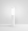 Immagine di Paletto Basso Rotondo Bianco 45 cm 1xE27 IP44