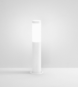 Immagine di Paletto Basso Rotondo Bianco 45 cm 1xE27 IP44