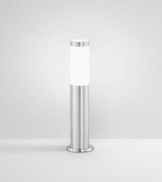 Immagine di Paletto Basso per Esterni Tondo Nichel 45 cm IP44 1xE27