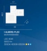 Immagine di Plafoniera Albers Bianca Quadrati Led 40w CCT Fan Europe