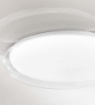 Immagine di Plafoniera Rotonda Acrilico 40 cm Led CCT 24w Venere Fan Europe