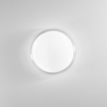 Immagine di Plafoniera Rotonda Acrilico 40 cm Led CCT 24w Venere Fan Europe