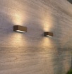 Immagine di Applique Rettangolare Esterno GX53 Luce Sopra Sotto Spa Top Light IP54