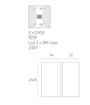 Immagine di Applique Esterni 2 Luci Gx53 Ottica Regolabile Spa Plus Top Light IP54