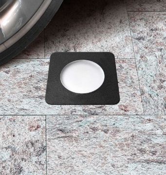 Immagine di Faretto Calpestabile da Esterno Quadrato Nero Capri IP67 Top Light
