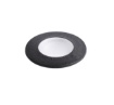 Immagine di Segnapassi Incasso Pavimento Calpestabile Capri Nero 9cm Top Light IP67