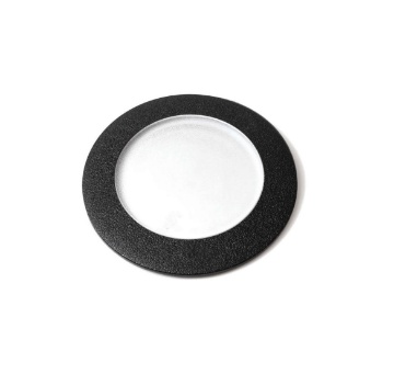 Immagine di Faretto Calpestabile Esterni Capri 16 cm Nero Led Gx53 IP67 Top Light