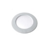 Immagine di Segnapassi Incasso Calpestabile Tondo Capri Grigio 16cm Gx53 Top Light