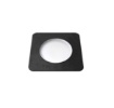Immagine di Incasso Calpestabile da Esterno Quadrato IP67 Capri Nero Gx53 Top Light