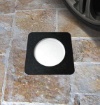 Immagine di Incasso Calpestabile da Esterno Quadrato IP67 Capri Nero Gx53 Top Light