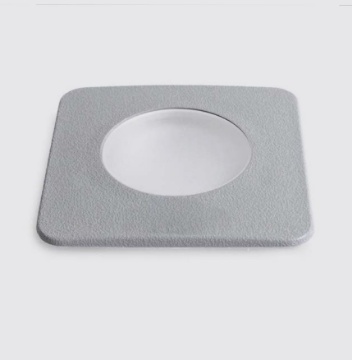Immagine di Incasso da Esterno Quadrato Calpestabile Capri Grigio Gx53 Top Light IP67