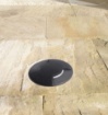 Immagine di Faretto Tondo da Giardino Incasso Pavimento Nero 9cm Capri Top Light IP67