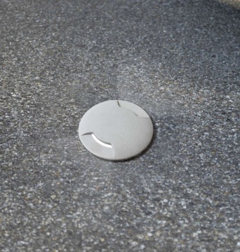 Immagine di Faretto Per Esterni Capri Grigio Incasso Calpestabile Grigio 9cm Top Light IP67