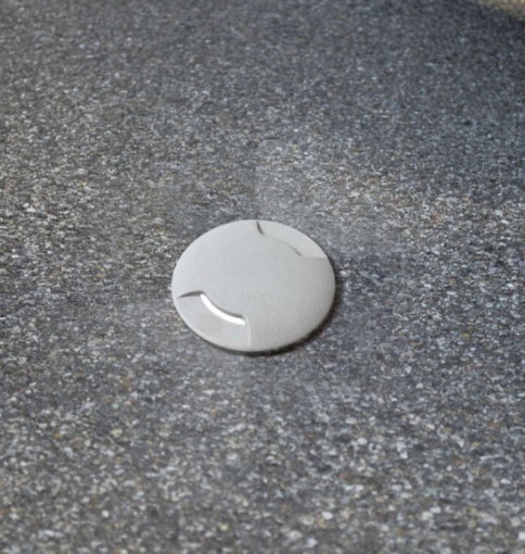 Immagine di Faretto Per Esterni Capri Grigio Incasso Calpestabile Grigio 9cm Top Light IP67