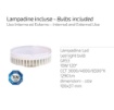 Immagine di Applique Esterno Aosta Nero IP55 Top Light LED Gx53 Inclusa
