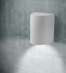 Immagine di Applique Per Esterni Aosta Bianco IP55 Top Light LED Gx53 Inclusa