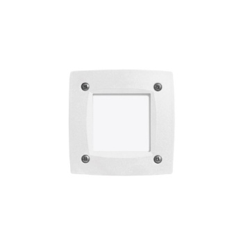 Immagine di Segnapasso Quadrato da Incasso Parma Bianco Top Light IP66