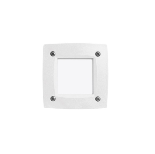 Immagine di Segnapasso Quadrato da Incasso Parma Bianco Top Light IP66