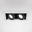 Immagine di Faretto da Incasso Doppio Modulare Metal Modern Bianco Maytoni