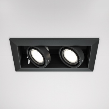 Immagine di Faretto Da Incasso Doppio Modulare Metal Modern Nero Maytoni