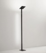 Immagine di Piantana Perenz Quadra Nera Led Orientabile Con Dimmer CCT