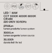 Immagine di Piantana Perenz Syncro Nera 168cm Led Dimmer 30w 3000k 4000k 6000k
