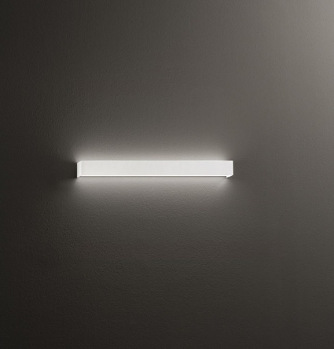 Immagine di Applique Rettangolare Rummo Perenz Bianca 59 cm Bi Emissione Led 20w 3000k