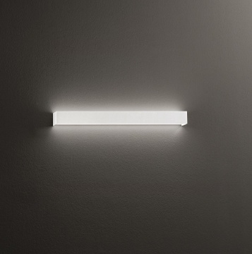Immagine di Applique Bianca Rettangolare 81 cm Led 30w 3000k Rummo Perenz