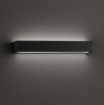 Immagine di Applique Nero Rettangolare Led 30w 3000k Rummo Perenz 81 cm