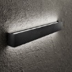 Immagine di Applique Nero Rettangolare Led 30w 3000k Rummo Perenz 81 cm