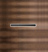 Immagine di Applique Wally Perenz Nero Rettangolare 62cm Led 3000k IP54