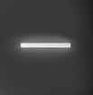 Immagine di Applique Moderna Wally Perenz 102cm Bianca Led 22w 3000k IP54