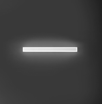 Immagine di Applique Moderna Wally Perenz 102cm Bianca Led 22w 3000k IP54