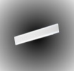 Immagine di Applique Rettangolo Bianco 41 cm Biemissione Led CCT Kante Perenz