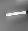 Immagine di Applique Biemssione Led CCT 24w Kante Bianco L61 cm Perenz