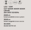 Immagine di Applique Lunga Kante Nero 81 cm Led Biemissione CCT 32w Perenz