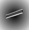 Immagine di Applique Led Rettangolare Kante Nero 16w CCT Perenz 41 cm