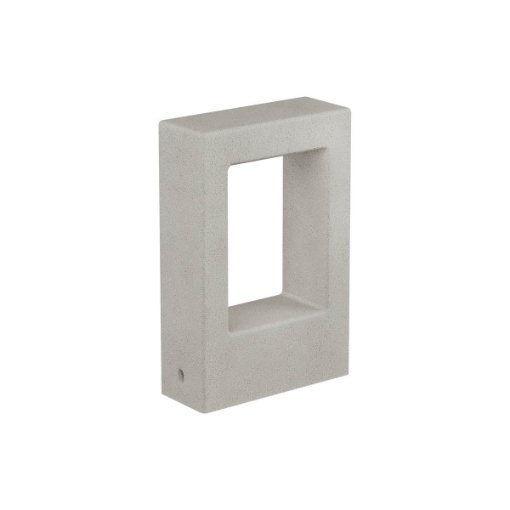 Immagine di Paletto Basso Cemento da Giardino 30cm Led 10w Sander Redo IP65