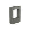 Immagine di Paletto Esterno Basso Cemento Grigio 30cm Led 10w Sander Redo IP65