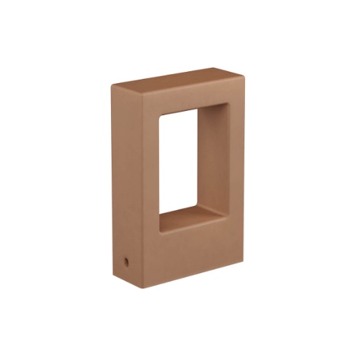 Immagine di Paletto Cemento Marrone Per Esterni Led 10w Redo Sander 30cm