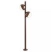Immagine di Lampioncino Per Giardino Magnus Corten Sfere Led 20w 3000k Redo IP54